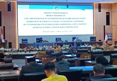 DPRD Barito Utara Sampaikan Rekomendasi LKPJ Bupati 2025 Dalam Rapat Paripurna II